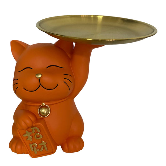 Pisică Maneki suport chei 21cm 934-2