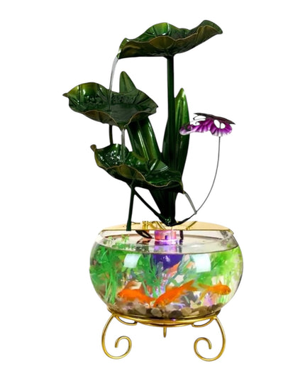 Fântână cu flori acvariu TY006