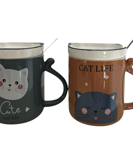 Set cană Cat Life 1 + 1 GRATIS