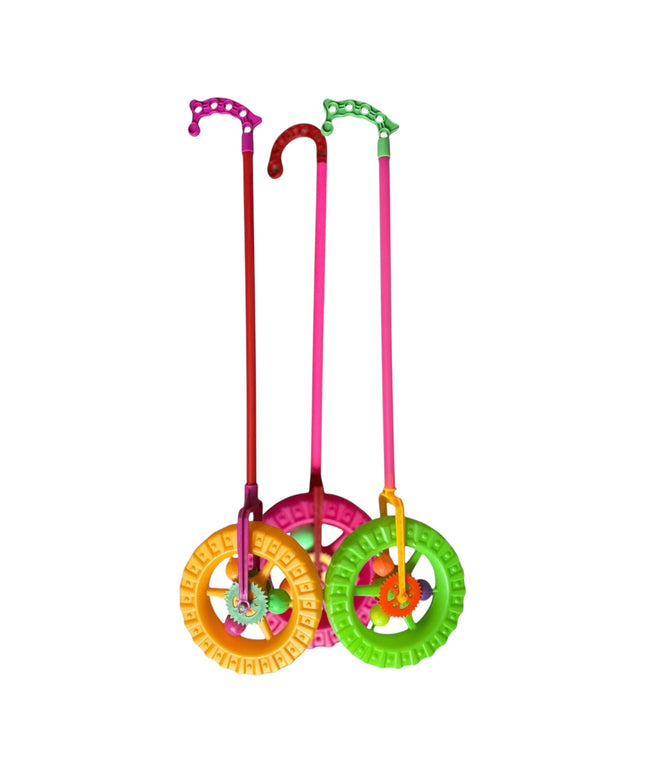 Roată de Împins cu Bile Colorate 20x70cm