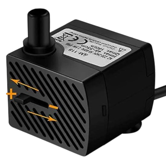 Pompă cu LED submersibilă pentru fântână decorativă – 2.5W, 150L/h