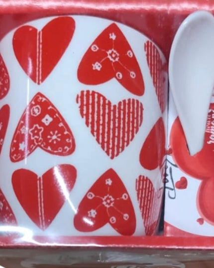 Set cadou cană cu linguriță 914-15