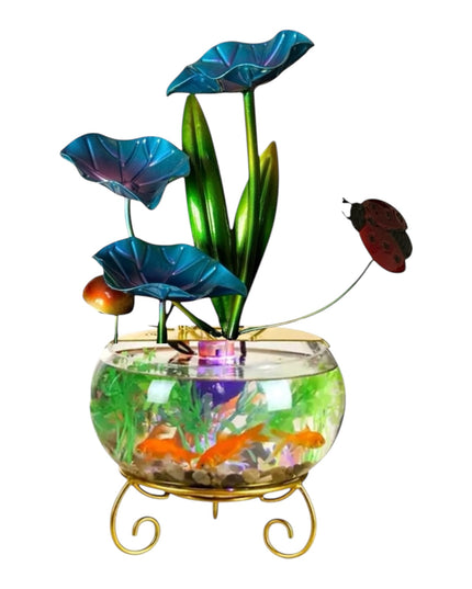 Fântână cu flori acvariu TY005