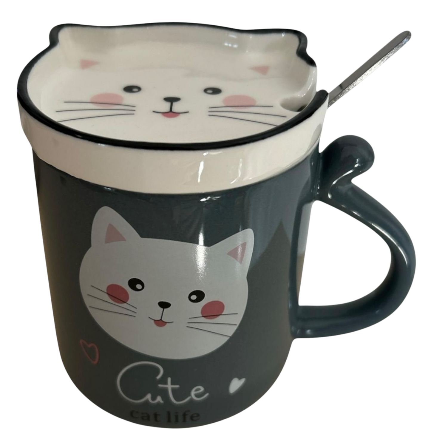 Set cană Cat Life 1 + 1 GRATIS