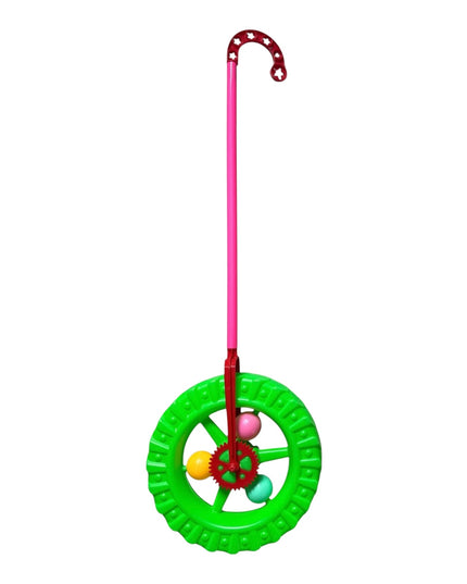 Roată de Împins cu Bile Colorate 20x70cm