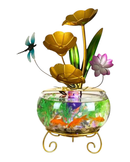 Fântână cu flori acvariu TY004