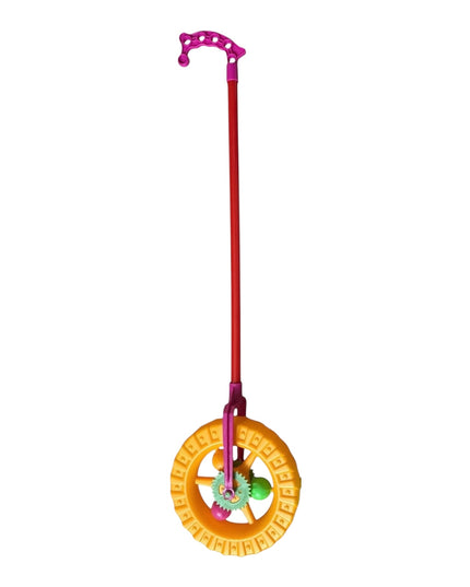 Roată de Împins cu Bile Colorate 20x70cm