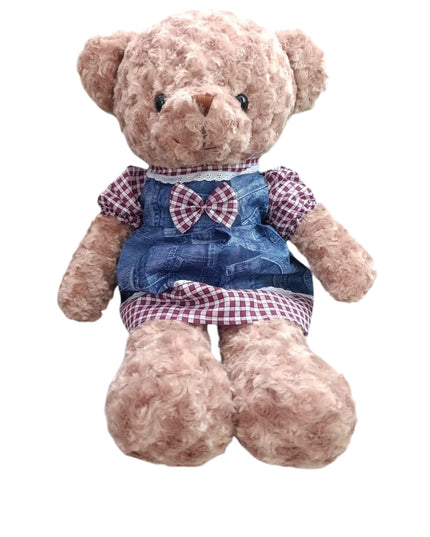 Urs cu salopetă 90cm