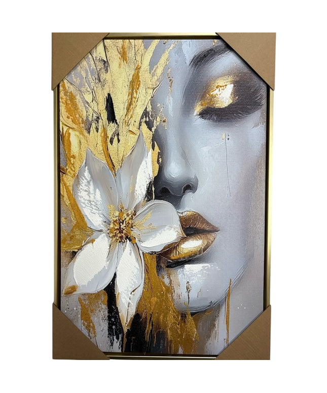 Tablou Portret Monocrom  60x40cm cod 1114-1