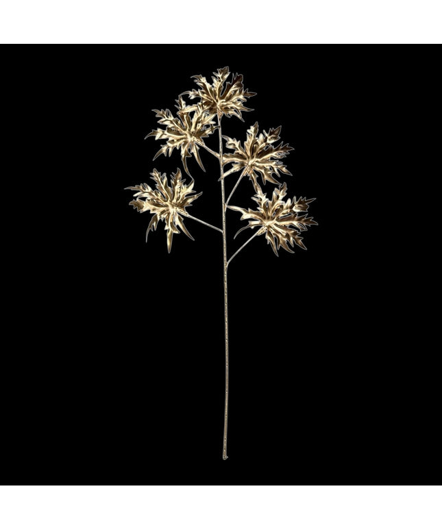 Ramură decorativă aurie 80cm. 716-22