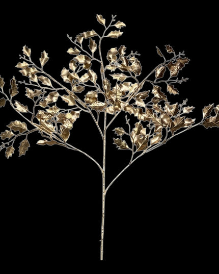Ramură decorativă aurie 79cm. 716-20