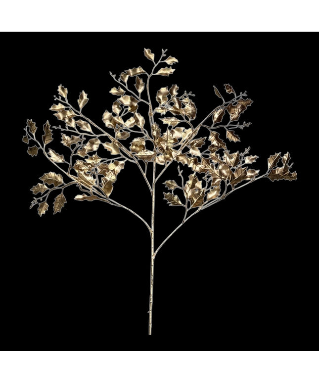 Ramură decorativă aurie 79cm. 716-20