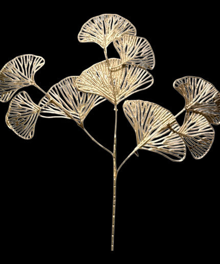 Ramură decorativă aurie 62cm. 716-37