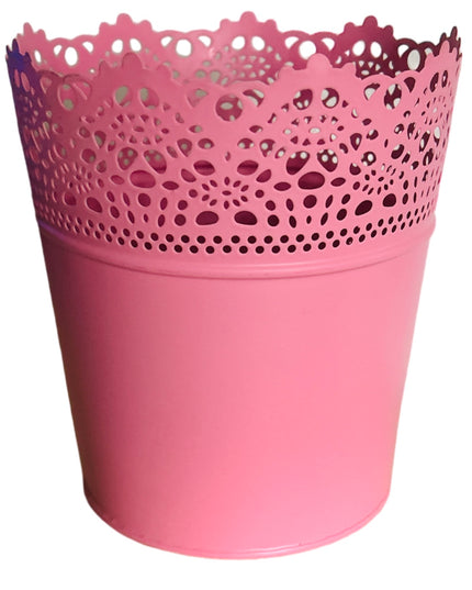 Ghiveci metalic Color 17cm