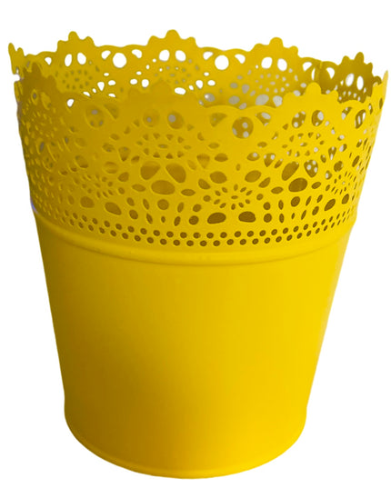 Ghiveci metalic Color 17cm