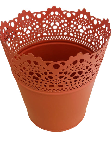 Ghiveci metalic Color 17cm