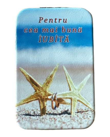 Oglindă de poșetă cu dedicații 10cm