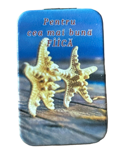 Oglindă de poșetă cu dedicații 10cm