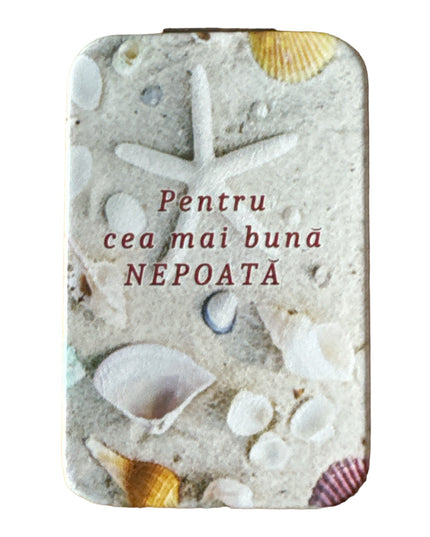 Oglindă de poșetă cu dedicații 10cm