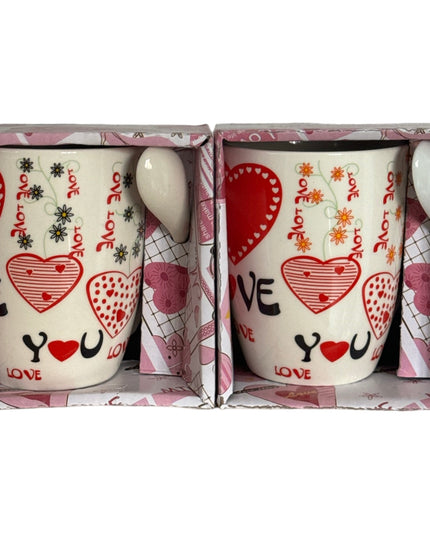 Set cadou cană cu linguriță 914-13