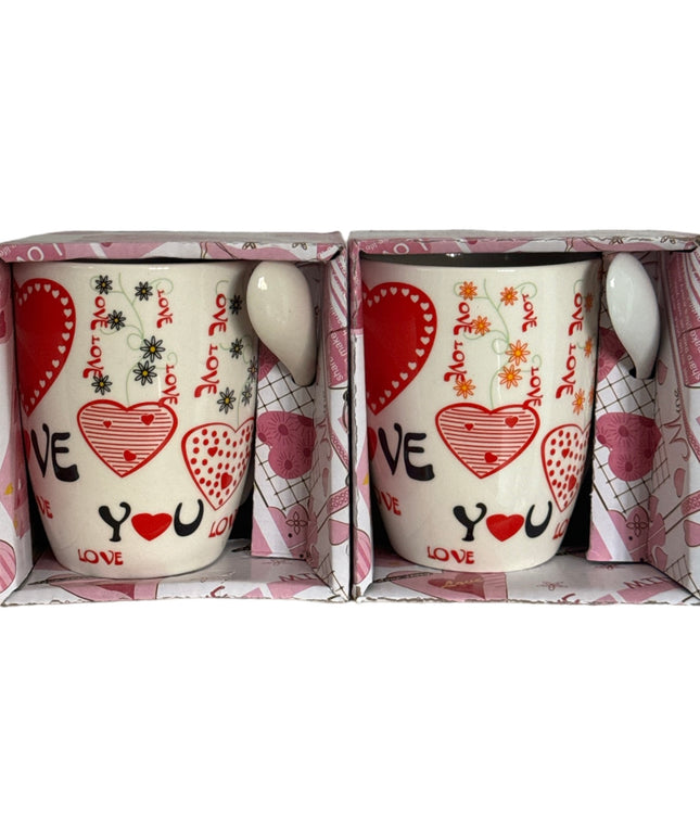 Set cadou cană cu linguriță 914-13