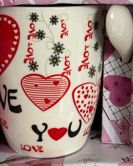 Set cadou cană cu linguriță 914-13