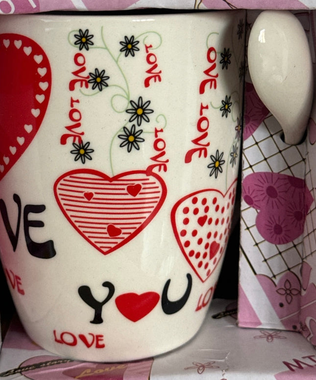 Set cadou cană cu linguriță 914-13