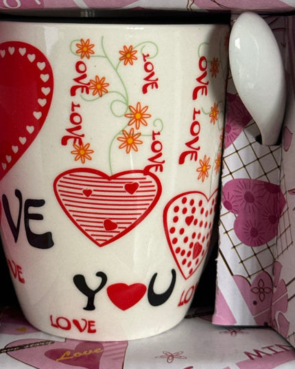 Set cadou cană cu linguriță 914-13