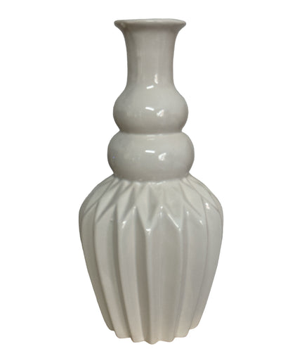 Vază ceramică albă 25cm
