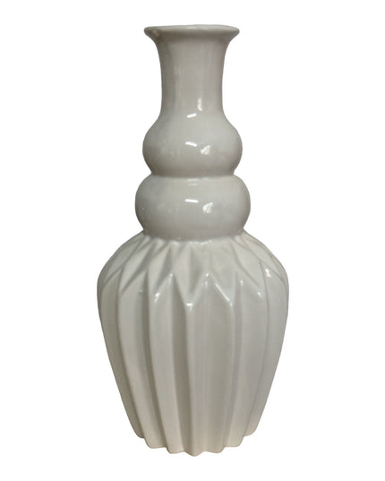 Vază ceramică albă 25cm