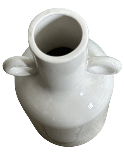 Vază ceramică albă 24cm