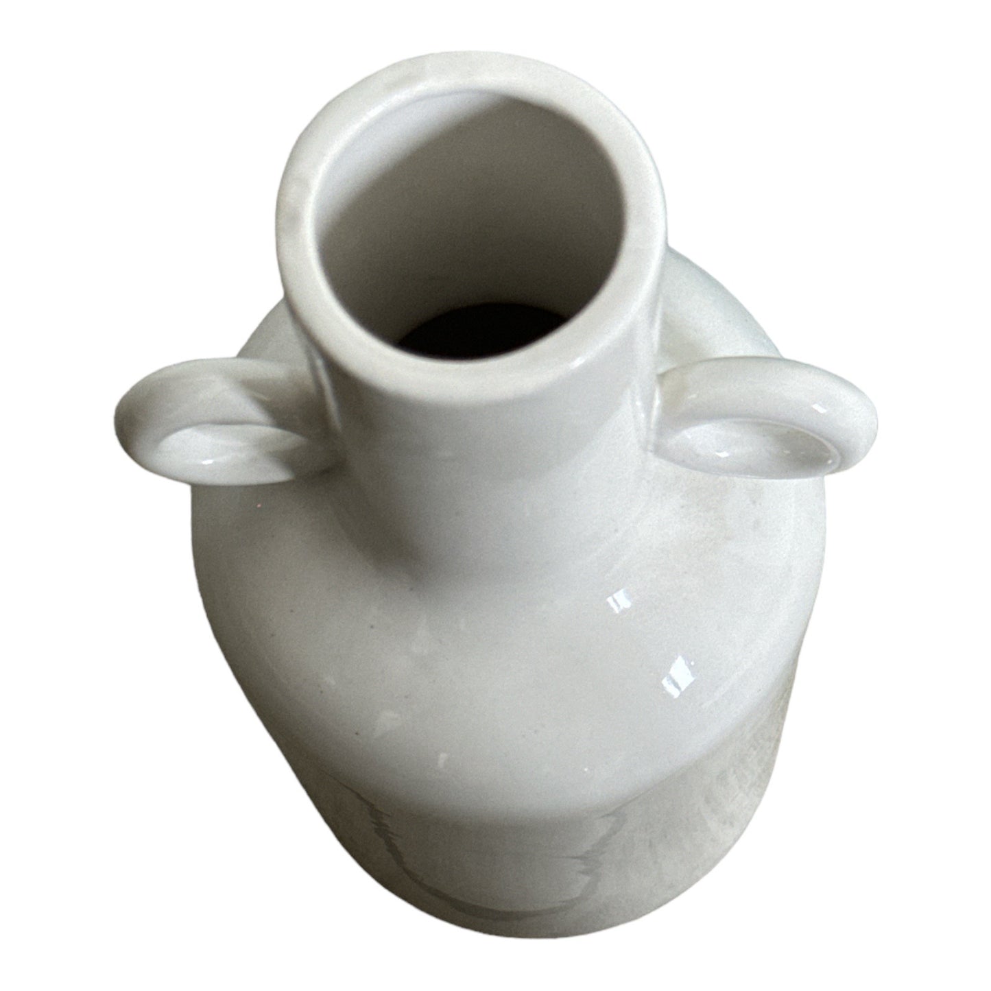 Vază ceramică albă 24cm