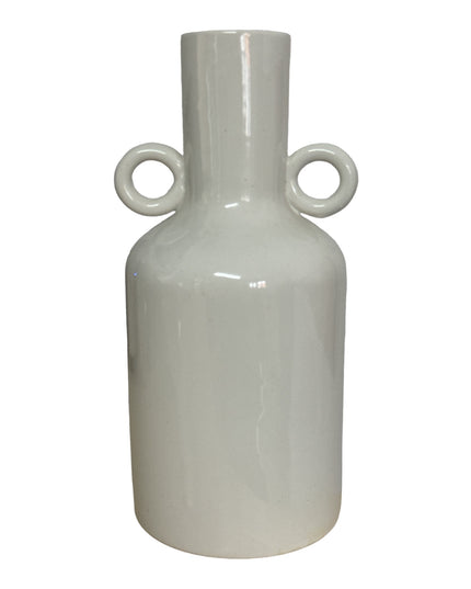 Vază ceramică albă 24cm