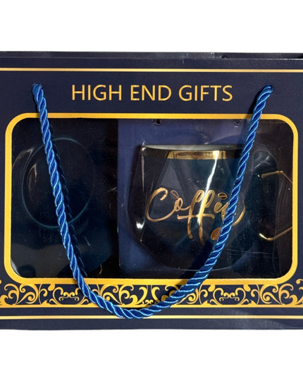 Set cadou ceașcă și farfurie cu linguriță AB032