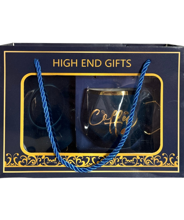 Set cadou ceașcă și farfurie cu linguriță AB032