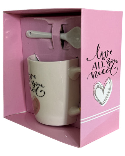 Set cadou cană cu linguriță ZH137