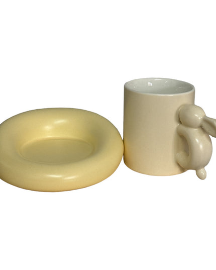 Set cană cu farfurie Iepuraș 928-7