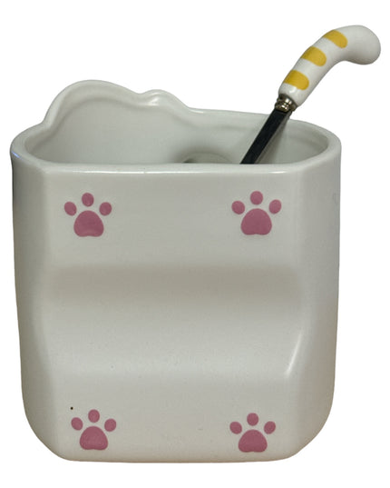 Set cană cu linguriță Happy Cat 928-4