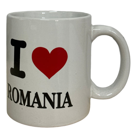 Cană ceramică  “I love Romania” 330ml