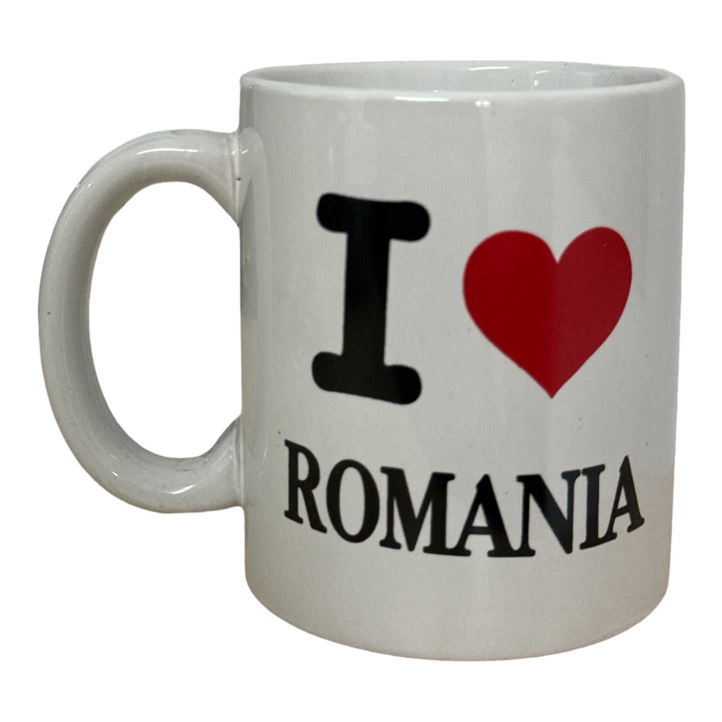 Cană ceramică  “I love Romania” 330ml