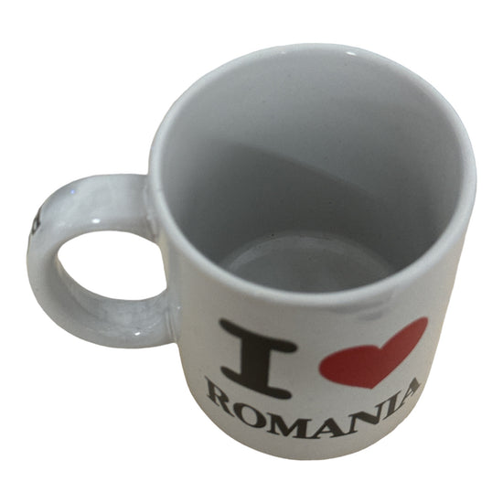 Cană ceramică  “I love Romania” 330ml