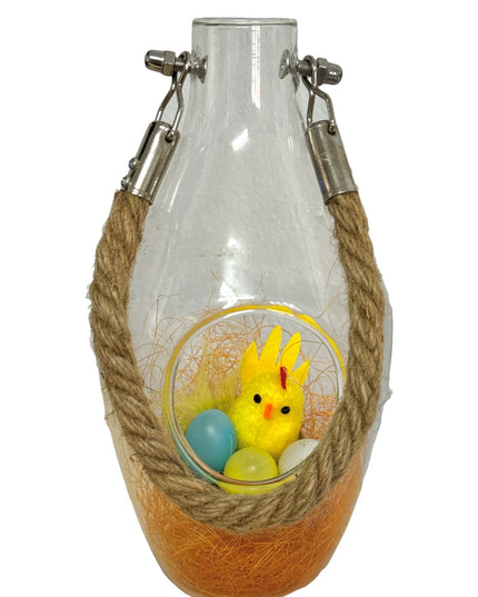 Bol sticlă Terariu cu sfoară 20cm