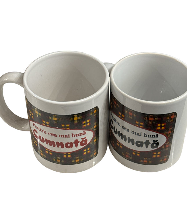 Cană cu mesaj pentru Cumnata