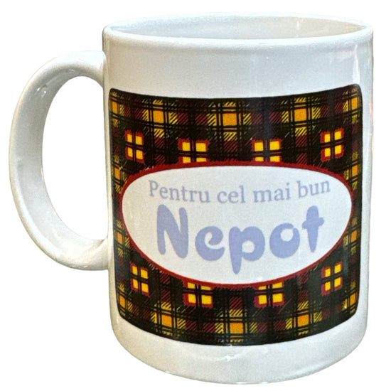 Cană cu mesaj pentru Nepot