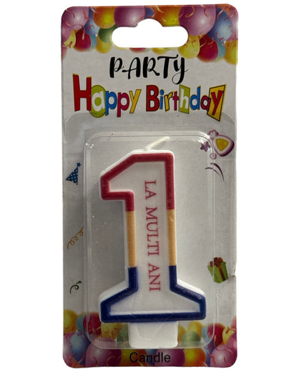 Lumânare 12/set cifra 1