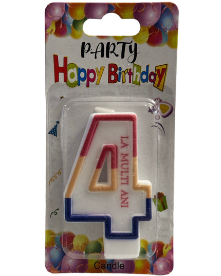 Lumânare 12/set cifra 4