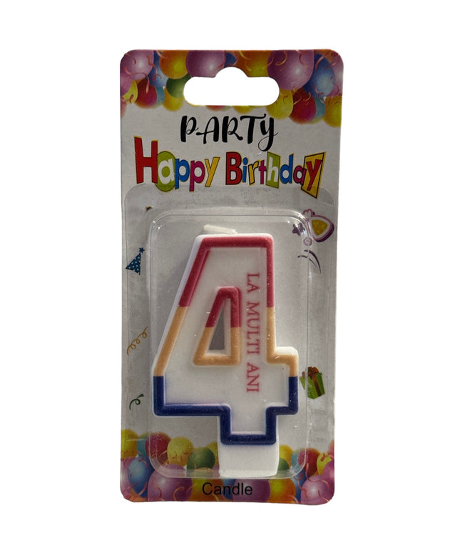 Lumânare 12/set cifra 4