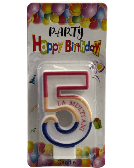 Lumânare 12/set cifra 5