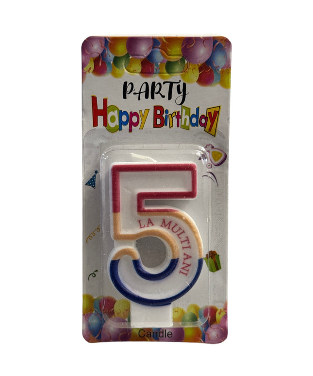 Lumânare 12/set cifra 5