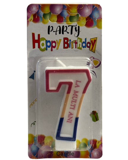 Lumânare 12/set cifra 7